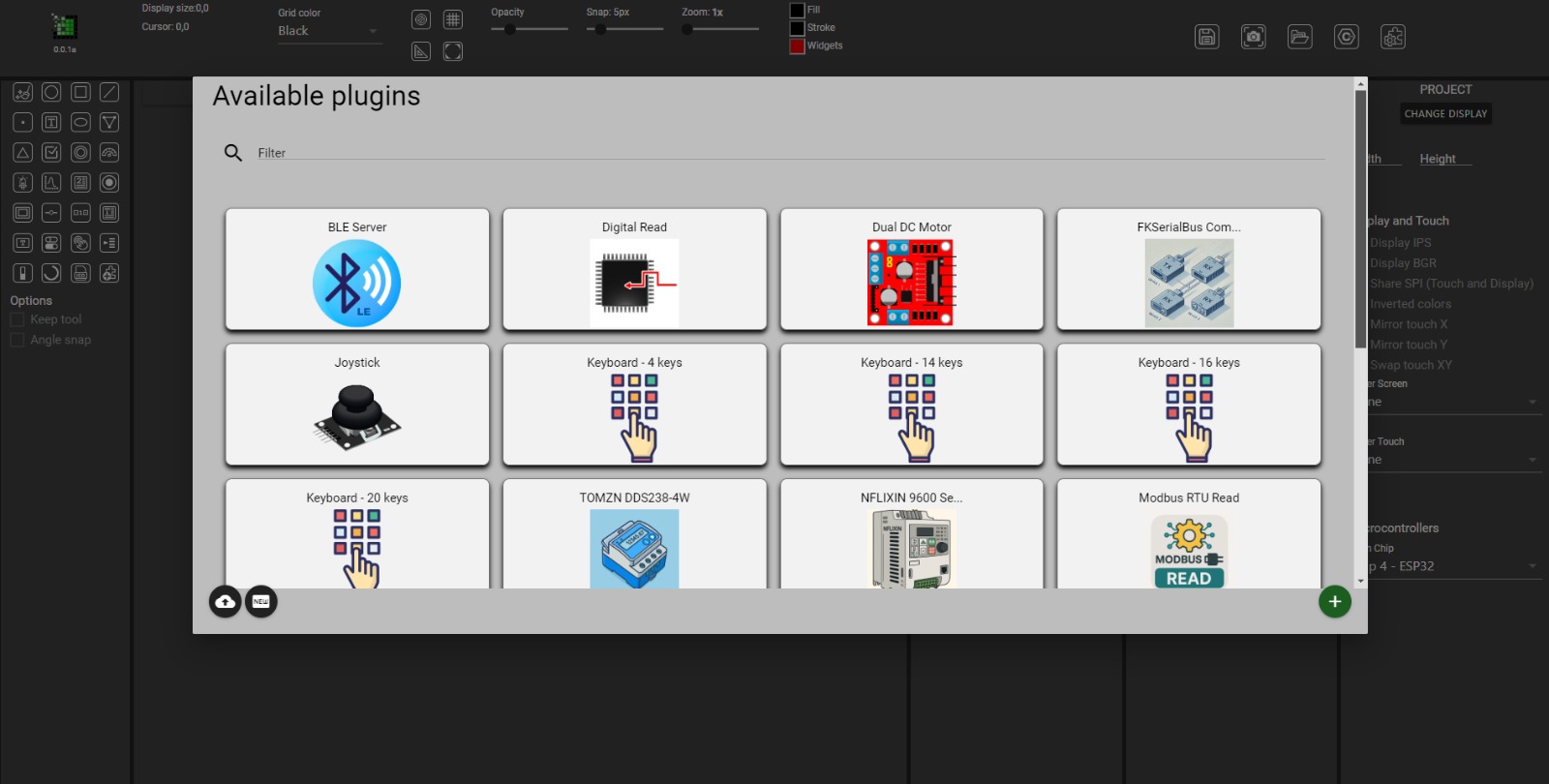 ESP32 com display touch - Hardware compatível